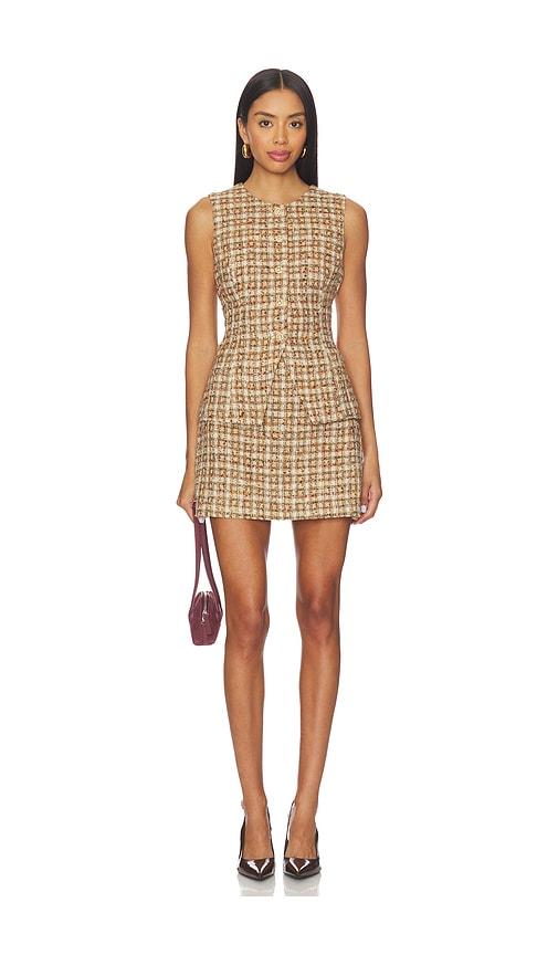 ASTR the Label Dilone Dress in Tan by ASTR THE LABEL