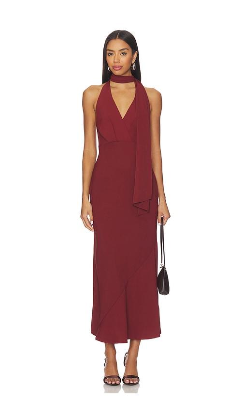 ASTR the Label Hilaire Dress in Brown by ASTR THE LABEL