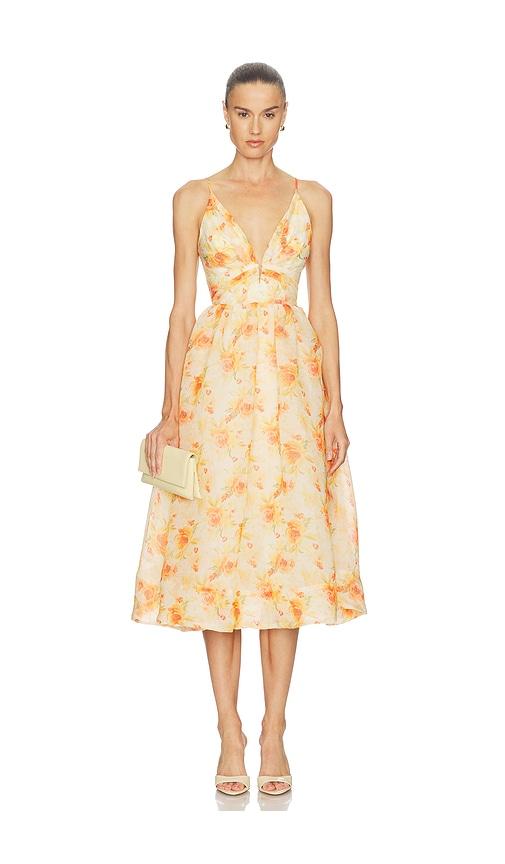 ASTR the Label Janna Dress in Orange by ASTR THE LABEL