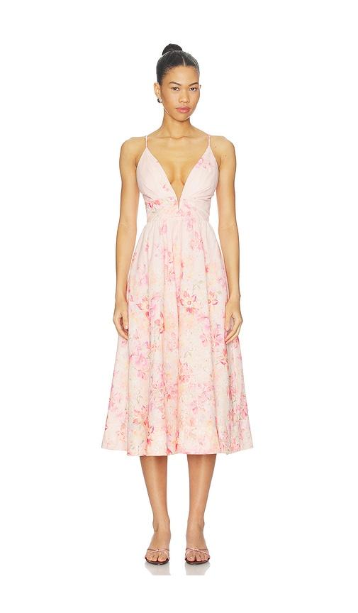 ASTR the Label Janna Dress in Pink by ASTR THE LABEL
