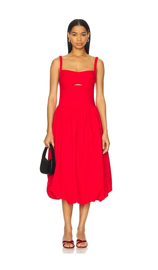 ASTR the Label Jevi Dress in Red by ASTR THE LABEL