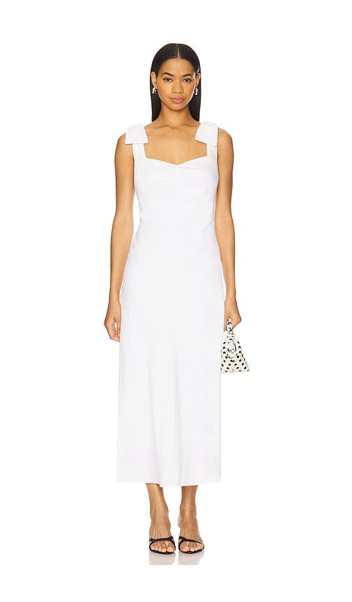 ASTR the Label Kateleya Dress in White by ASTR THE LABEL