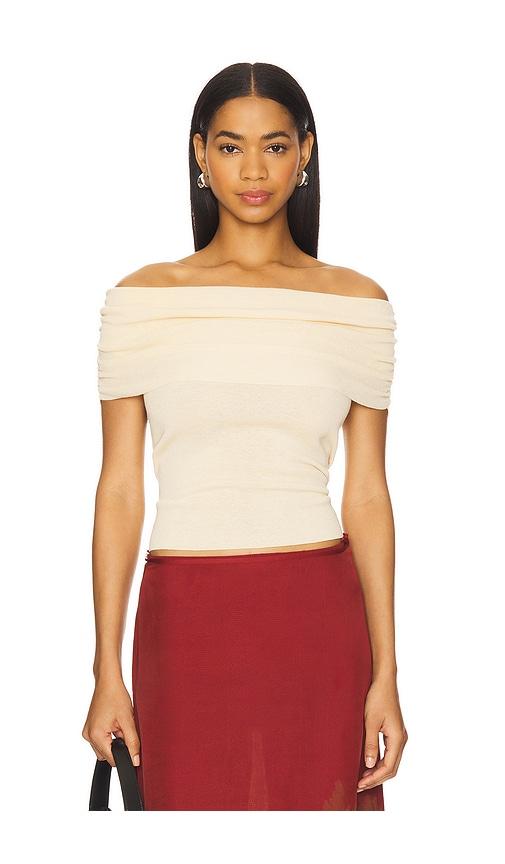 ASTR the Label Kylin Sweater Top in Neutral by ASTR THE LABEL