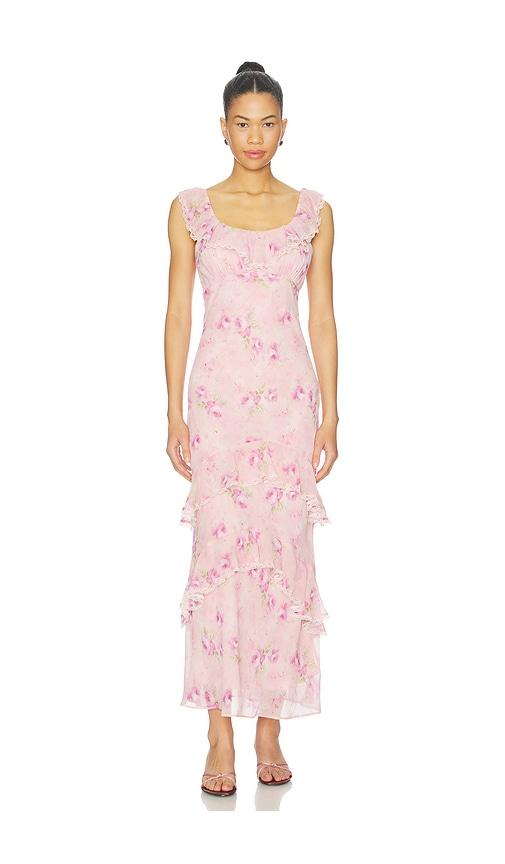 ASTR the Label Laisha Dress in Pink by ASTR THE LABEL