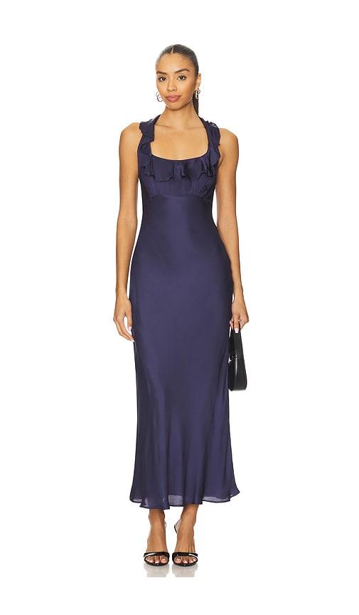 ASTR the Label Morrigan Dress in Navy by ASTR THE LABEL