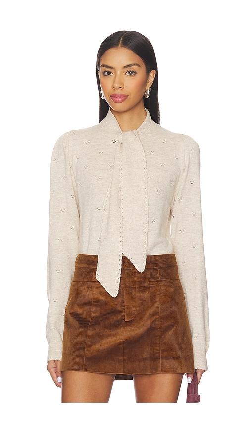 ASTR the Label Ovalia Sweater in Neutral by ASTR THE LABEL