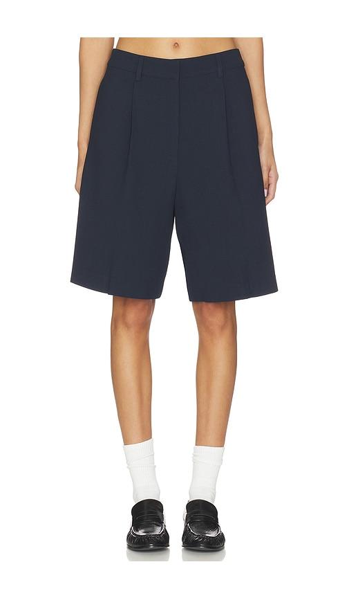ASTR the Label Quillie Shorts in Navy by ASTR THE LABEL
