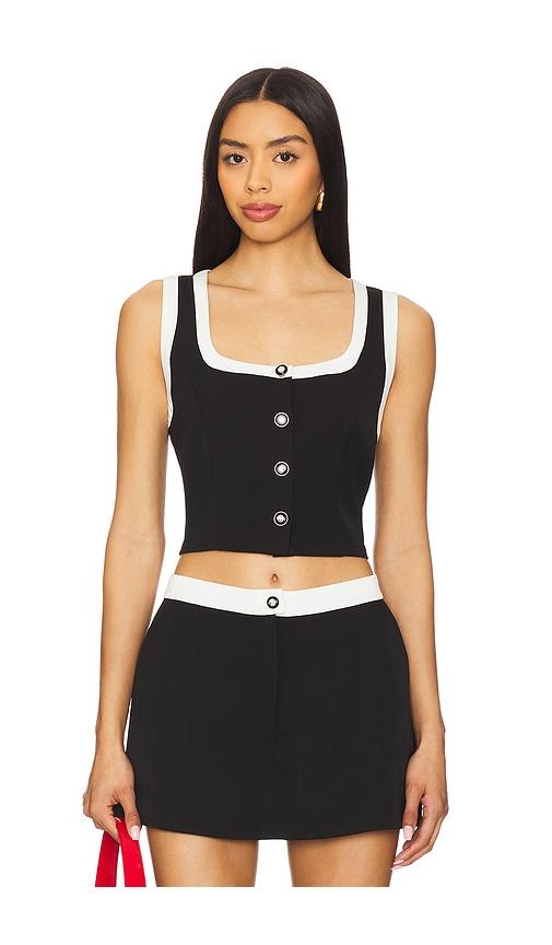 ASTR the Label Rory Top in Black by ASTR THE LABEL
