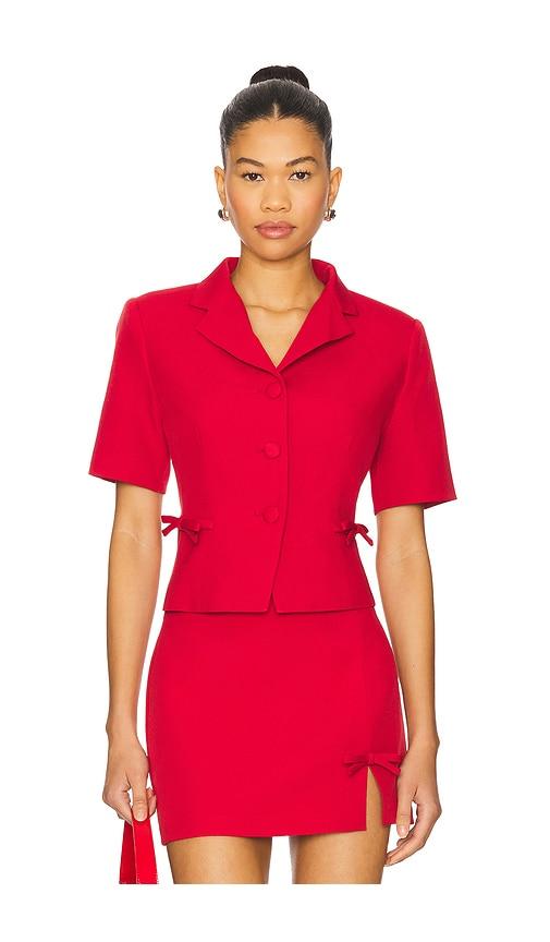 ASTR the Label Sophie Blazer in Red by ASTR THE LABEL
