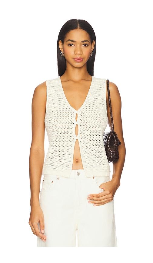 ASTR the Label Taimi Sweater Vest in Neutral by ASTR THE LABEL