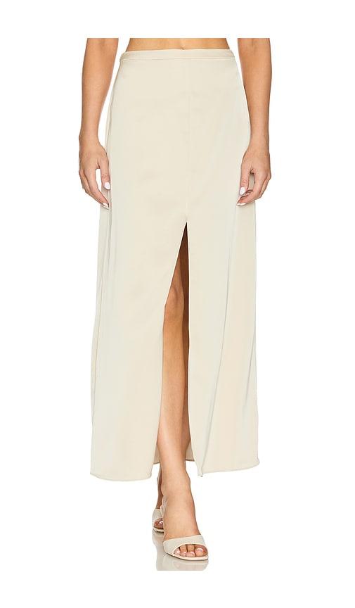ASTR the Label Vitella Skirt in Ivory by ASTR THE LABEL