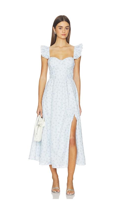 ASTR the Label Wedelia Dress in Baby Blue by ASTR THE LABEL