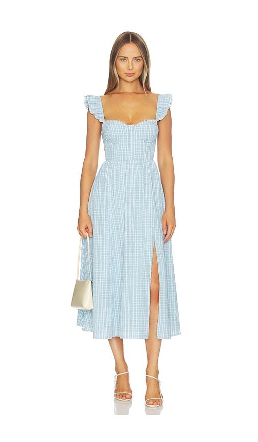 ASTR the Label Wedelia Dress in Baby Blue by ASTR THE LABEL