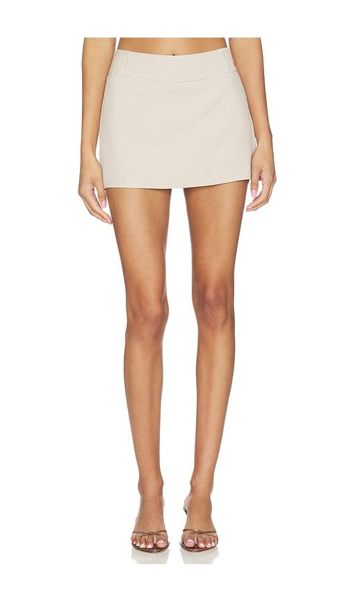 ASTR the Label x REVOLVE Agni Skort in Tan by ASTR THE LABEL