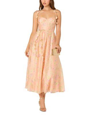 Halcyon Floral Dress by ASTR THE LABEL