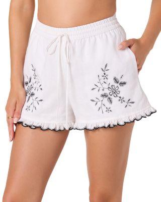 Sadie Embroidered Shorts by ASTR THE LABEL