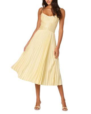 Shionagh Pleated Dress by ASTR THE LABEL