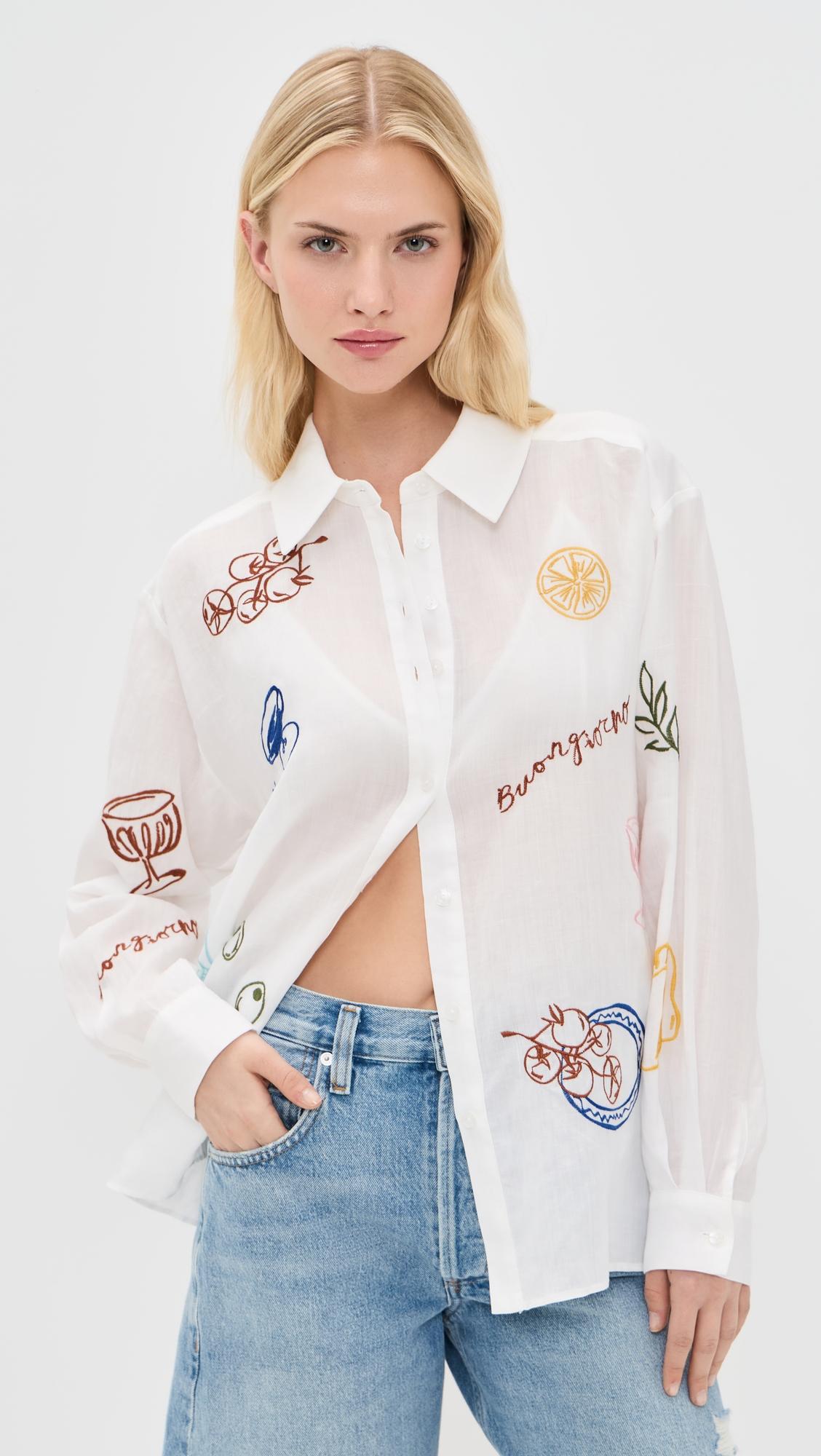 Trace Picnic Shirt by ASTR THE LABEL