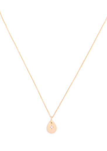 Pear 18kt gold-plated necklace by ASTRID&MIYU