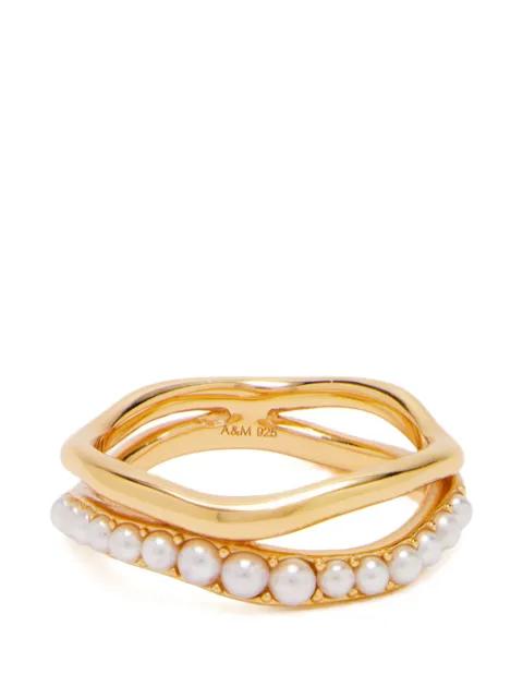 molten illusion pearl ring by ASTRID&MIYU