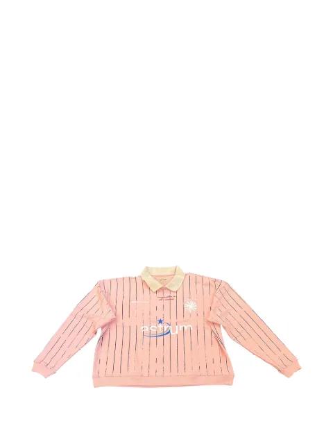 Imagination pinstripe sweatshirt by ASTRUM
