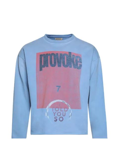 Provoke graphic long-sleeves T-shirt by ASTRUM