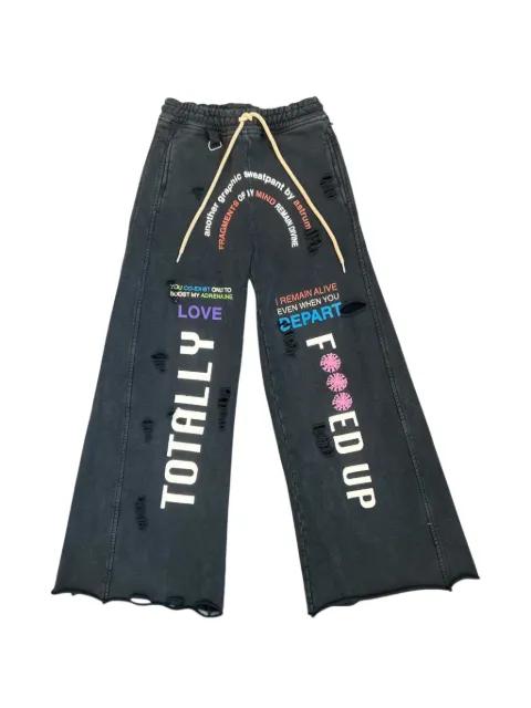 distressed sweatpants by ASTRUM