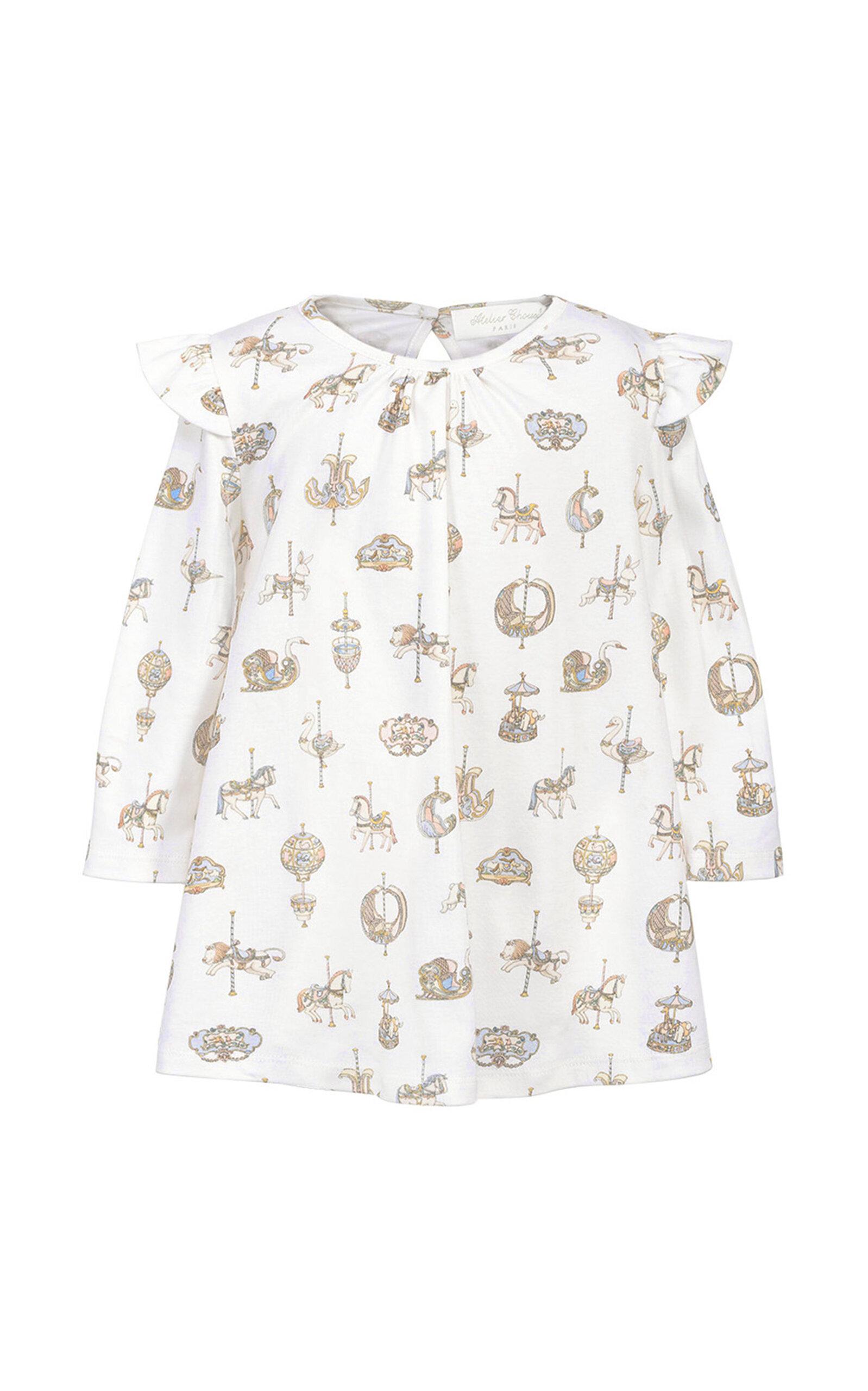 Atelier Choux Cotton-Jersey Baby Dress - Moda Operandi by ATELIER CHOUX