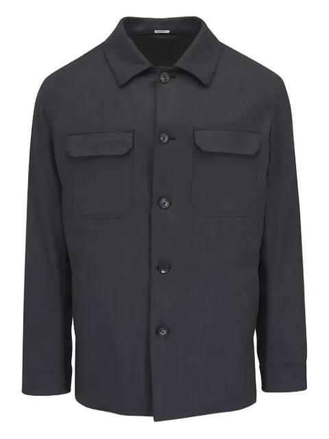 flannel pocket overshirt by ATELIER MUNRO