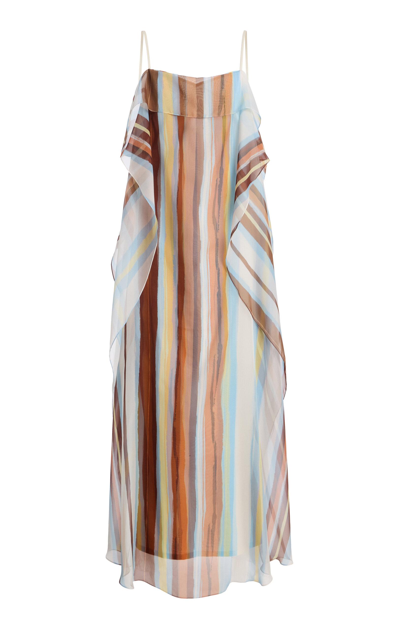 Atelier Prabal Gurung Chiffon-Cotton Handkerchief Slip Dress - Moda Operandi by ATELIER PRABAL GURUNG