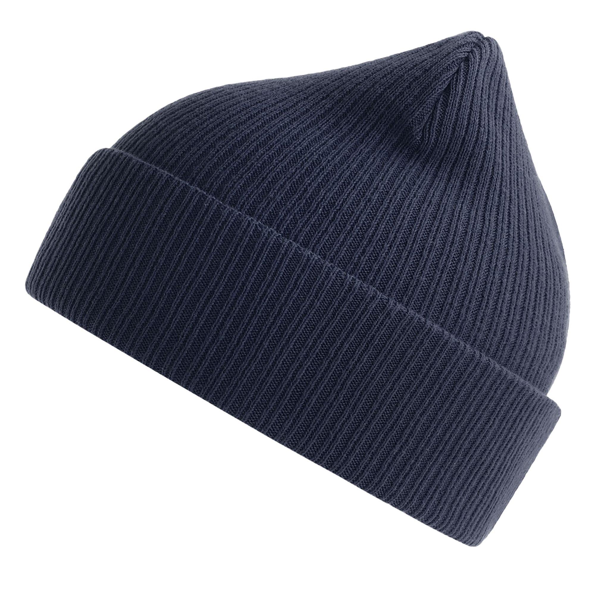 Nelson Ribbed Cotton Beanie by ATLANTIS