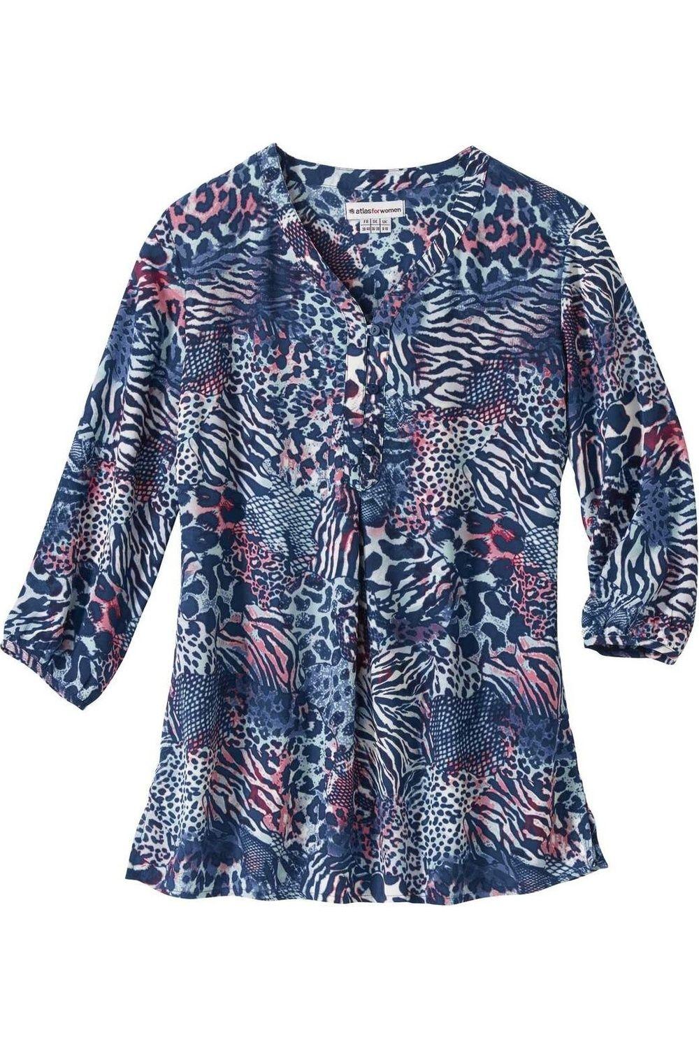 Animal Print Blouse by ATLAS FOR WOMEN
