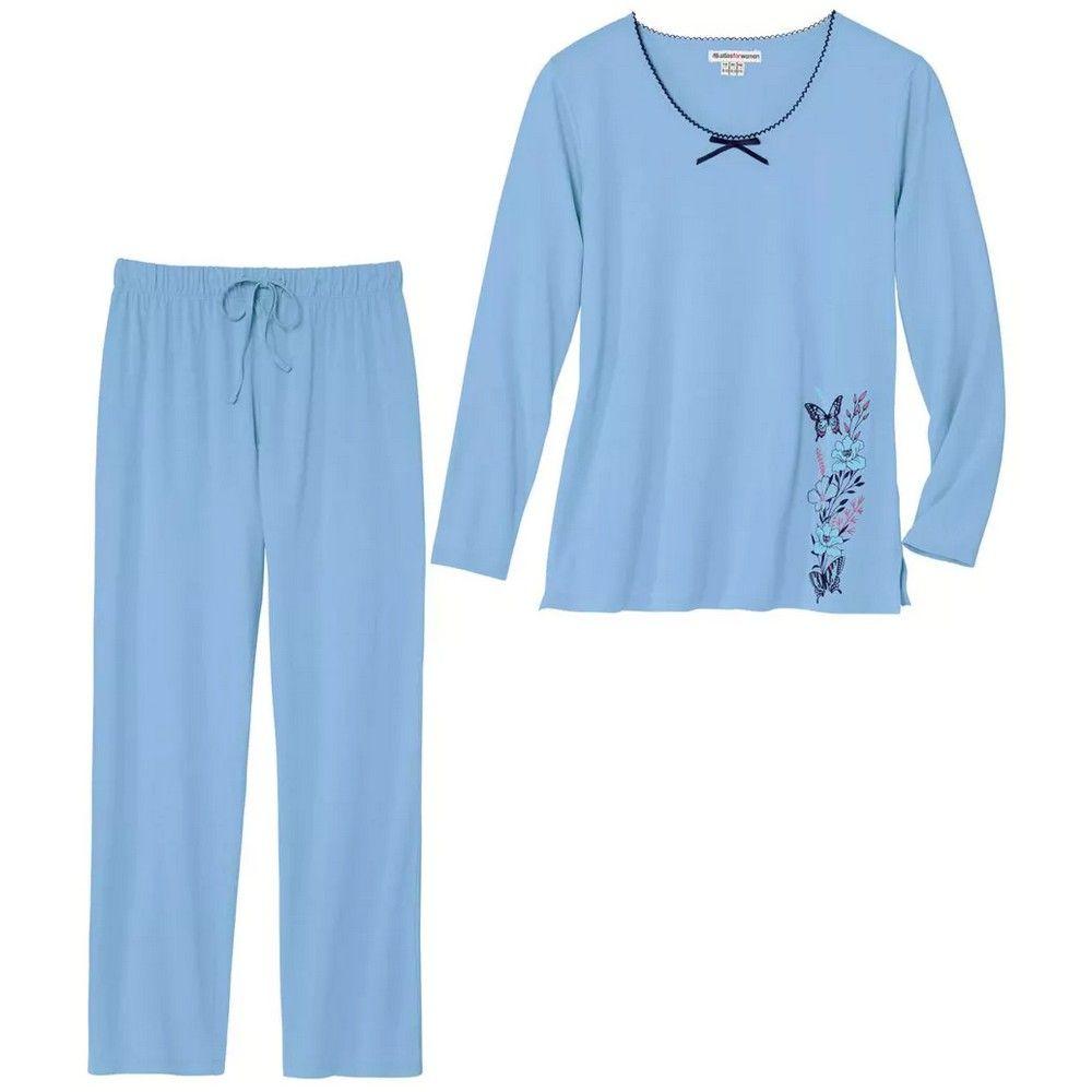 Cotton Long Pyjama Set by ATLAS FOR WOMEN