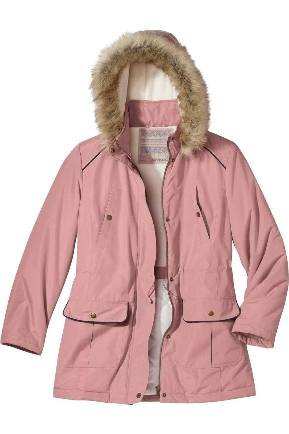 Faux Fur Hood Parka by ATLAS FOR WOMEN