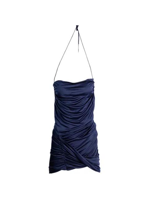 draped sleeveless dress by ATLEIN