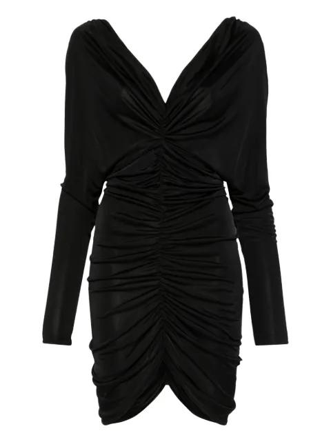 satin midi dress by ATLEIN