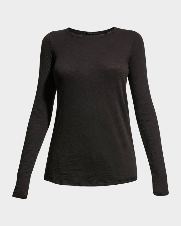 Long-Sleeve Destroyed Wash Tee by ATM ANTHONY THOMAS MELILLO