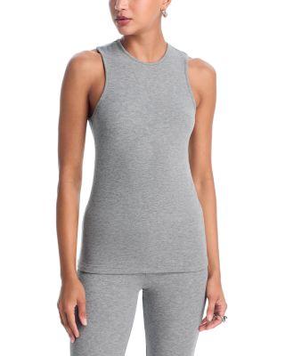 Ribbed Racerback Tank Top by ATM ANTHONY THOMAS MELILLO