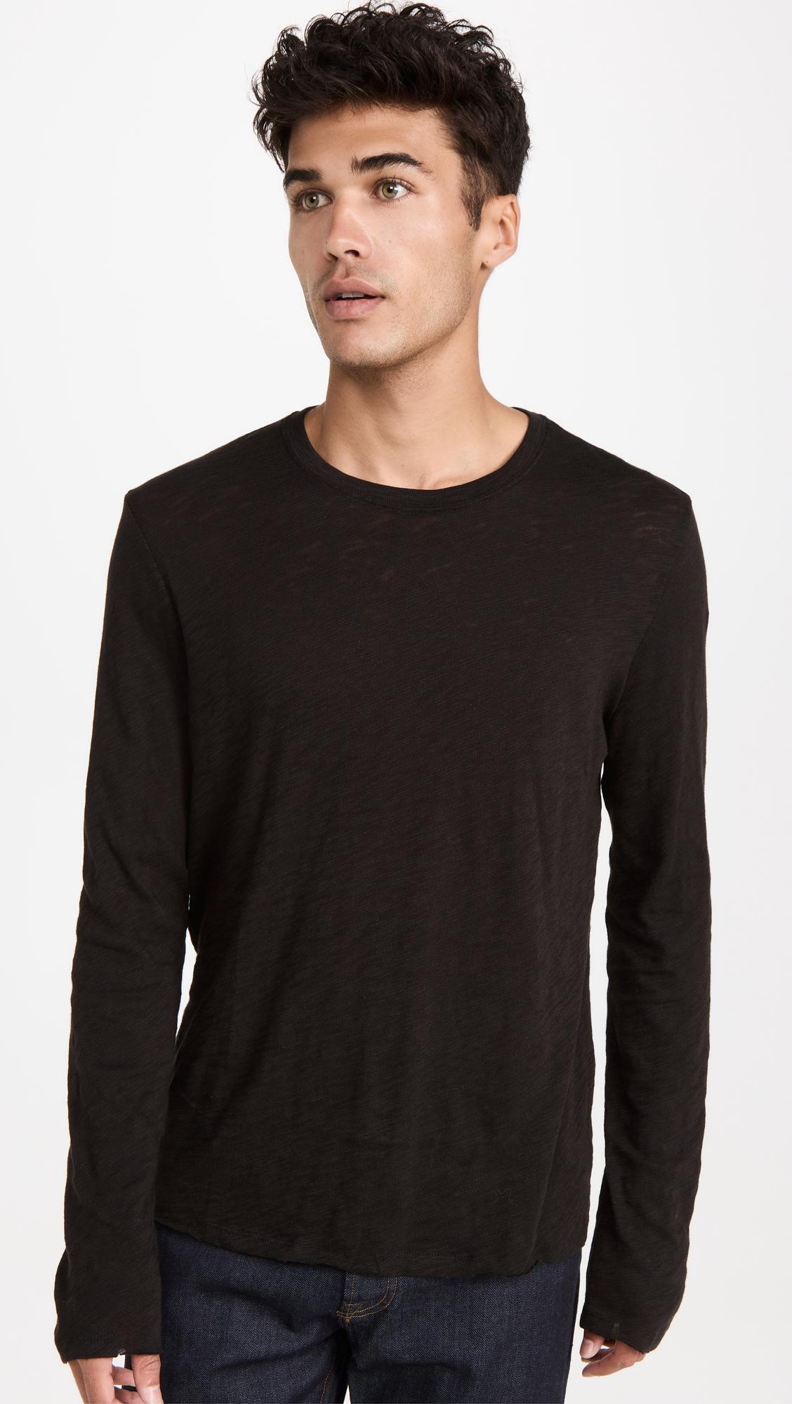 Slub Jersey Destroyed Long Sleeve Tee by ATM ANTHONY THOMAS MELILLO