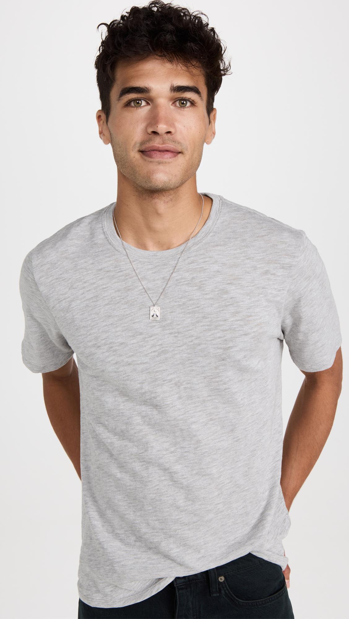 Slub Short Sleeve Crew Neck by ATM ANTHONY THOMAS MELILLO