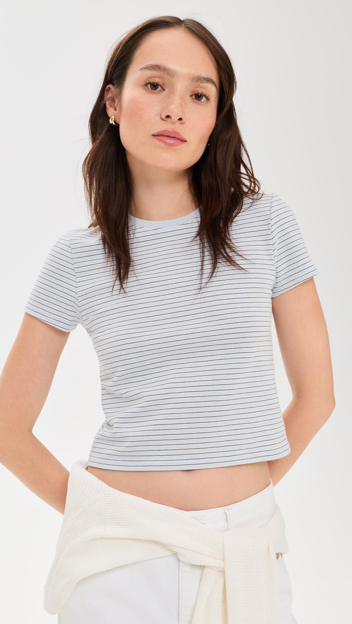 Striped Baby Tee by ATM ANTHONY THOMAS MELILLO