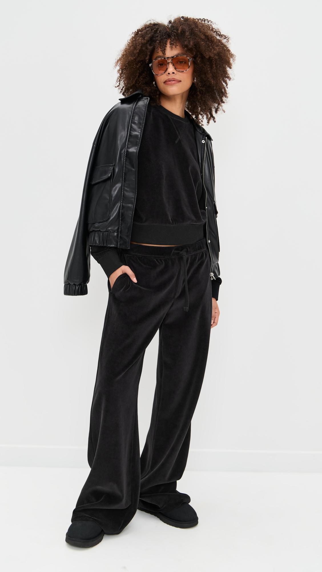 Velour Flare Pants by ATM ANTHONY THOMAS MELILLO
