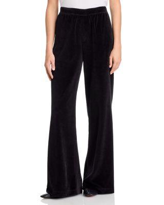 Velour Flared Pants by ATM ANTHONY THOMAS MELILLO