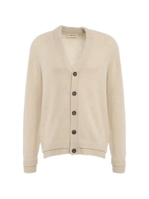 V-neck button cardigan by ATOMO FACTORY