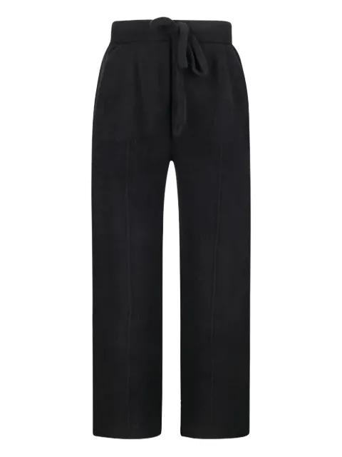 drawstring-fastening cotton-blend trousers by ATOMO FACTORY