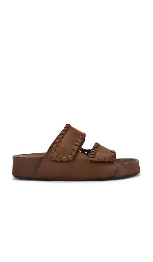 ATP Atelier Furlo Stitch Sandal in Brown by ATP ATELIER