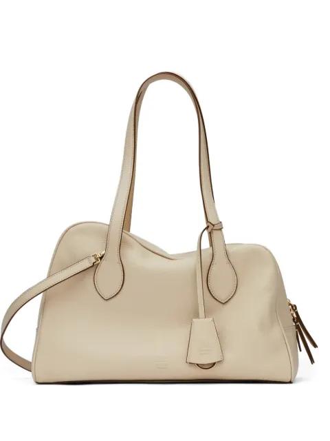 Noale grained leather tote bag by ATP ATELIER