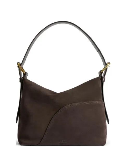 mini Bassanina suede shoulder bag by ATP ATELIER