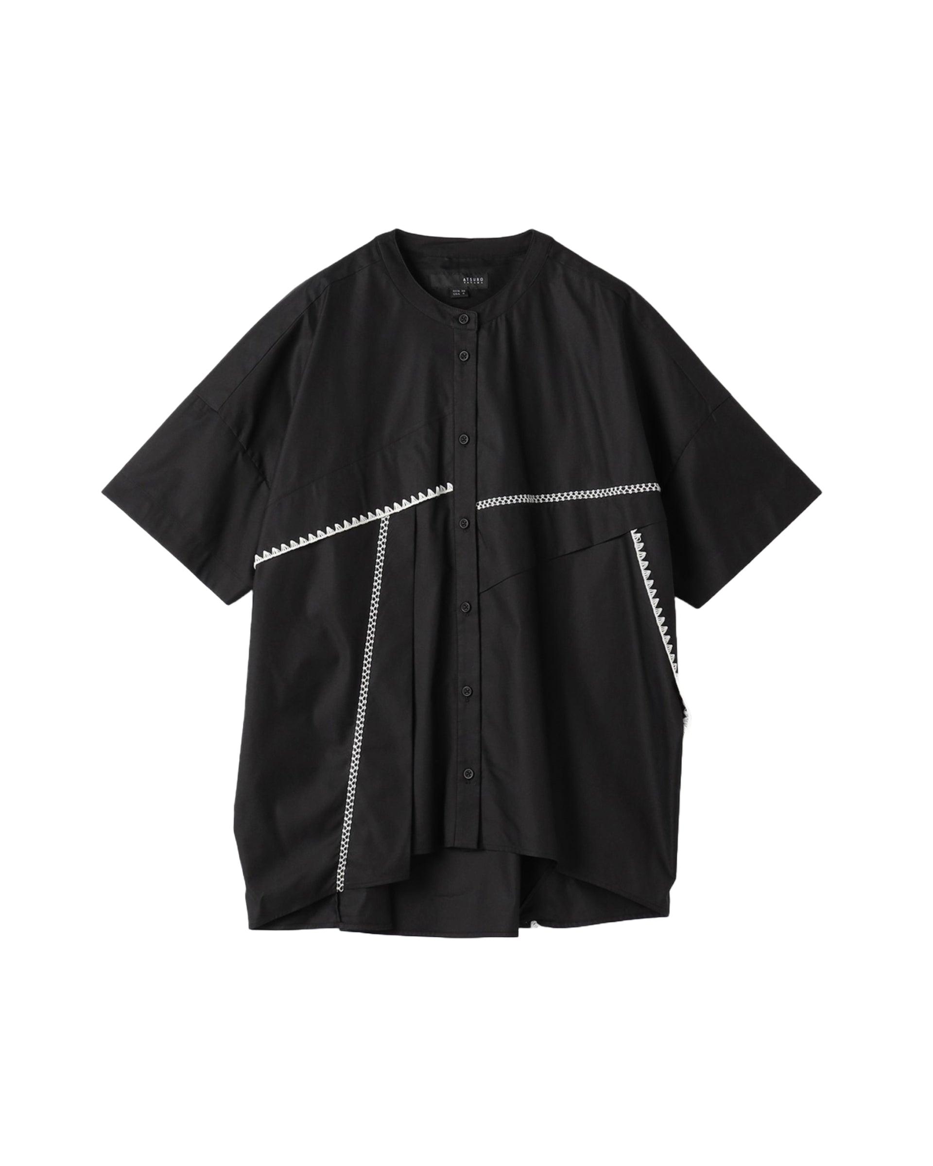 Contrast Stitch Emb Blouse by ATSURO TAYAMA