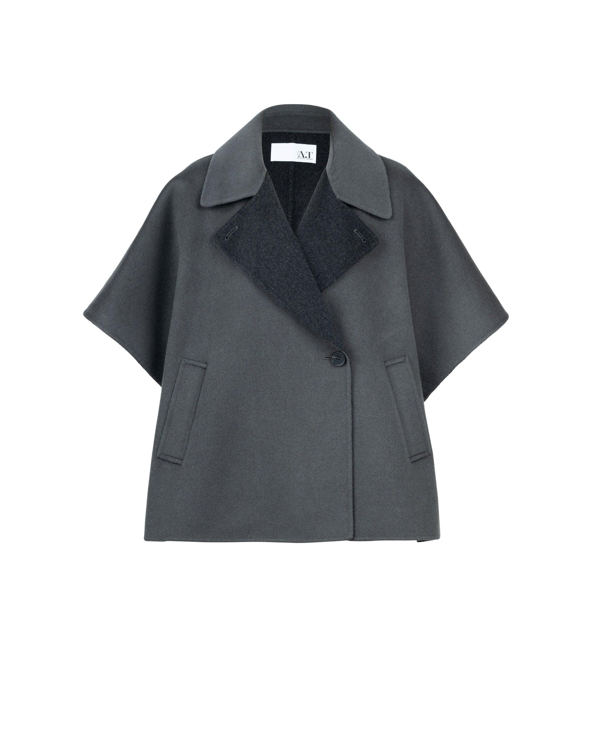 Double Cashmere Cape Jacket by ATSURO TAYAMA